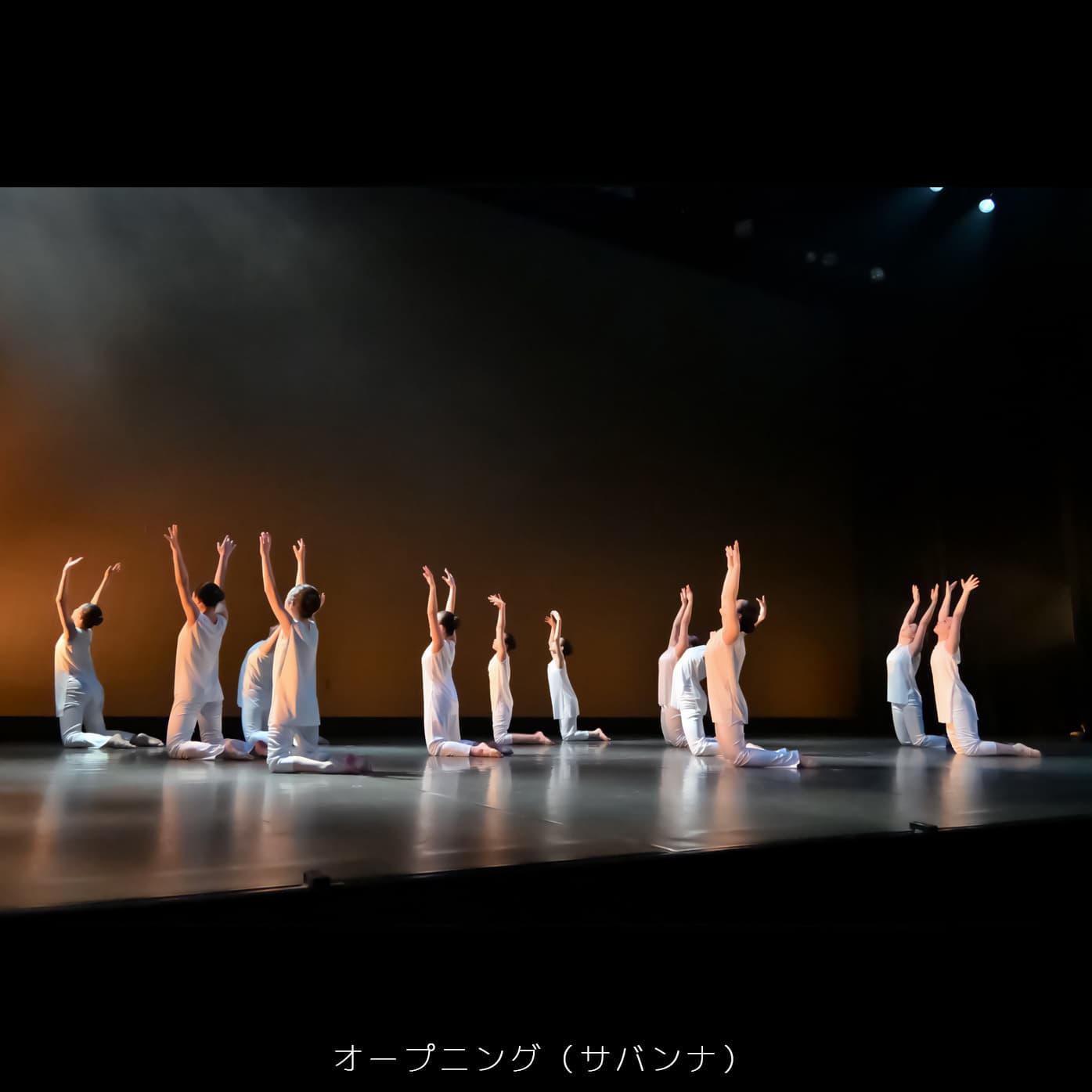 バレエ教室：福本まゆみモダンバレエアート（豊中市・緑地公園）：第７回ミニコンサート：オープニング（サバンナ）