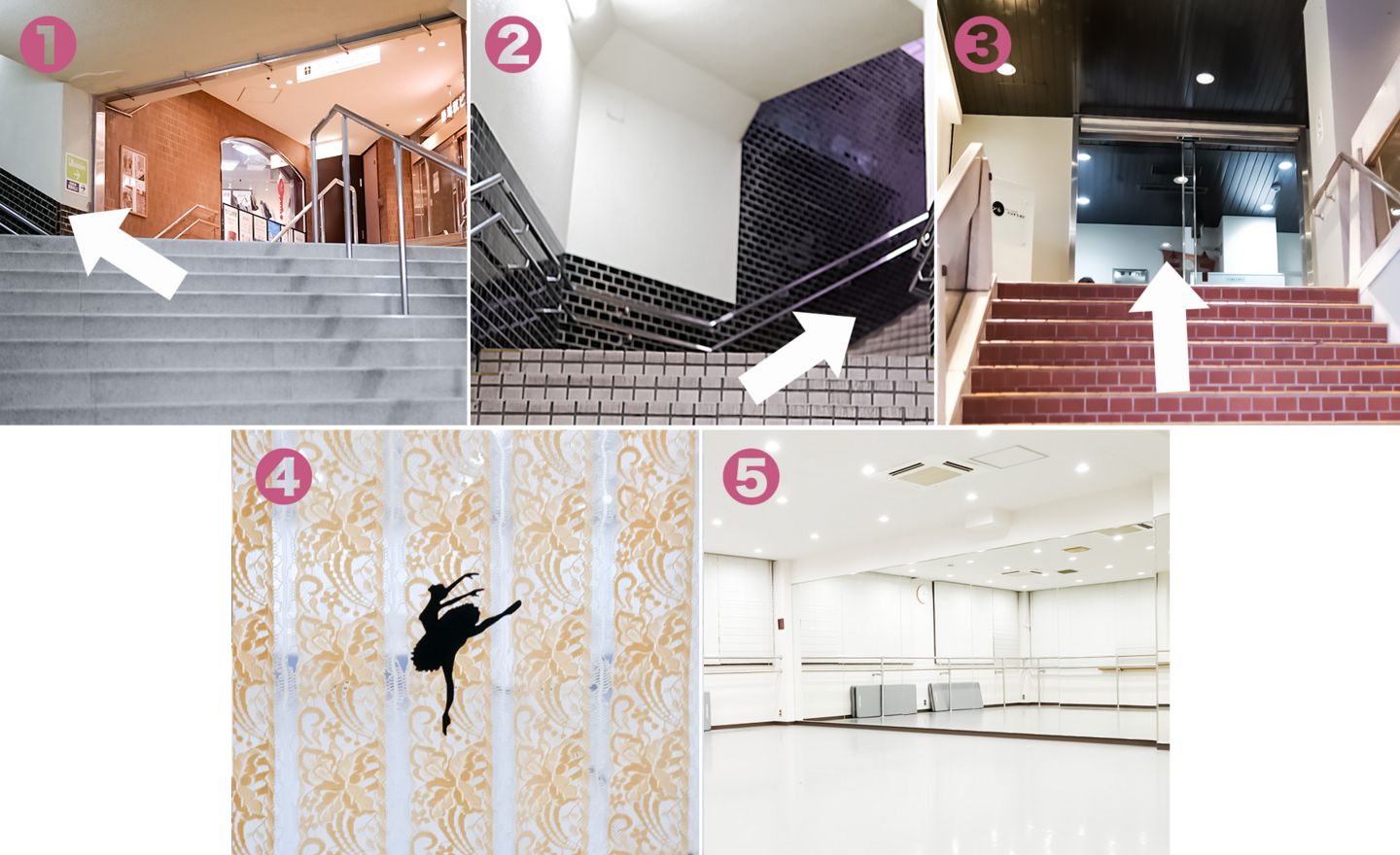 各教室へのアクセス・レッスン料:: 福本まゆみモダンバレエアート :: 豊中・千里中央・新大阪（本部・服部緑地）