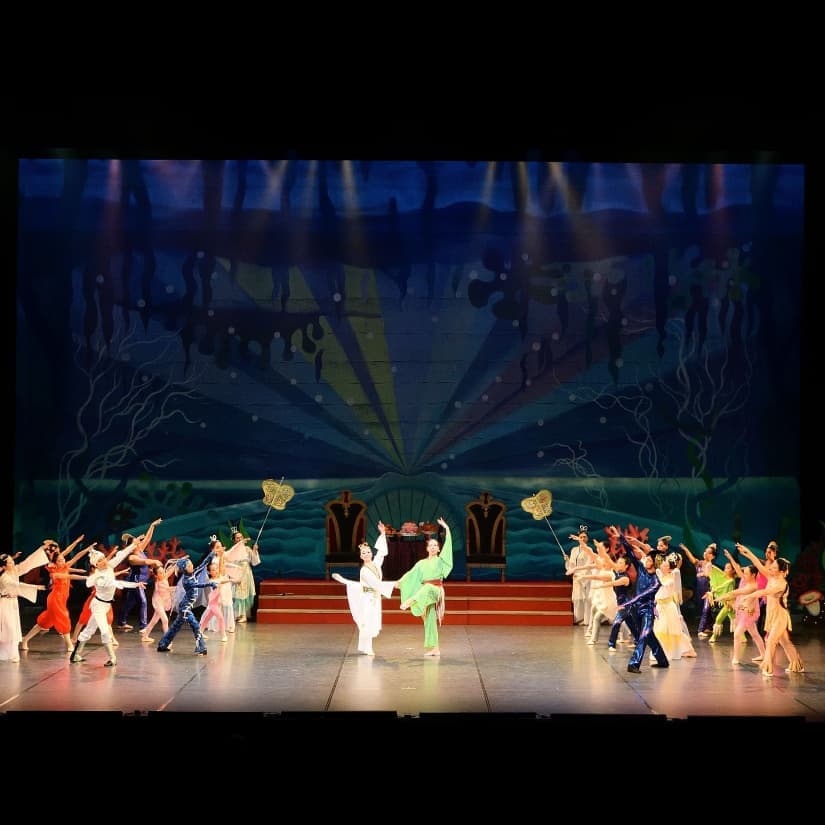 第３部　「浦島太郎」：福本まゆみモダンバレエアート第18回発表会：福本まゆみモダンバレエアート：大阪・服部緑地・豊中