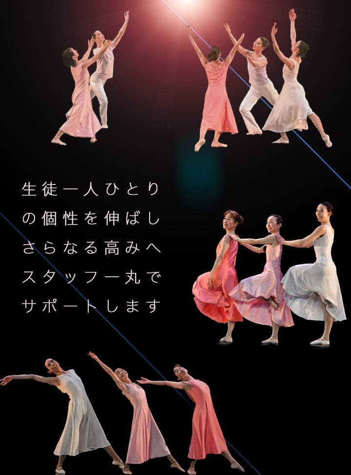 教室の特徴・講師プロフィール：福本まゆみモダンバレエアート：大阪・服部緑地・豊中