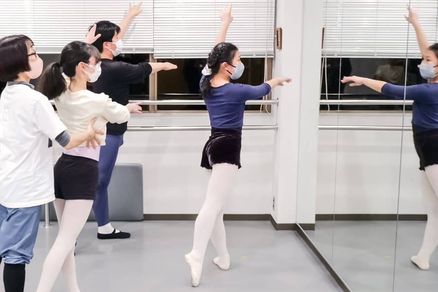 ジュニアクラス：福本まゆみモダンバレエアート：大阪・服部緑地・豊中